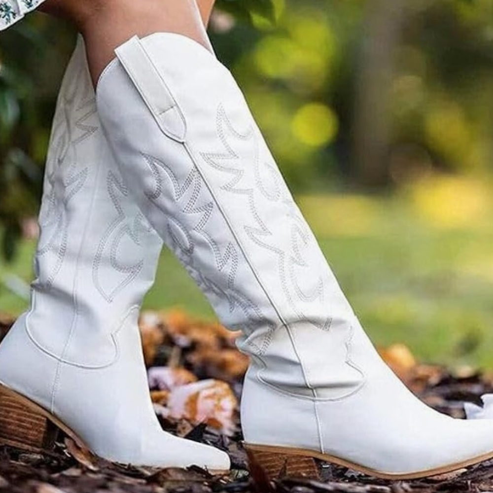 Cowgirl Knee High Western Boots